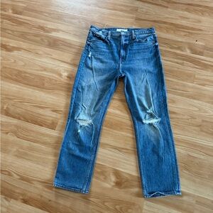 Awesome Mother High Waisted Rider Ankle in Far Beyond the Sky- Sz 32